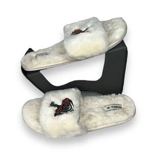 O'Neill‎ Sonoma Embroidery House Slippers "Mushroom" Women's Medium (M)